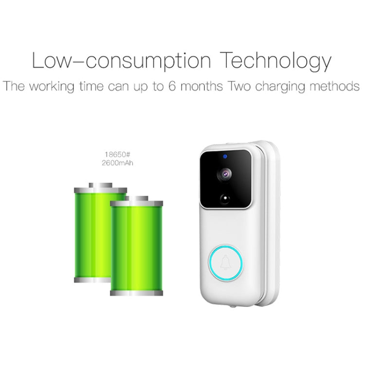 Anytek B60 720P Smart WiFi Video Visual Doorbell, Support APP Remote & PIR Detection & TF Card Anytek B60 720P Smart WiFi Video Visual Doorbell, Support APP Remote & PIR Detection & TF Card
